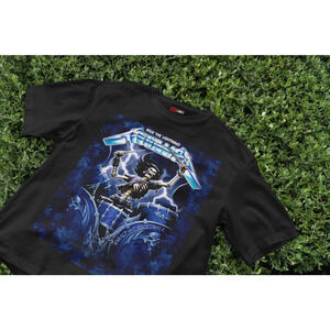 Band rock T-shirt | Vintage Metal Band Ride The Lightning T-Shirt